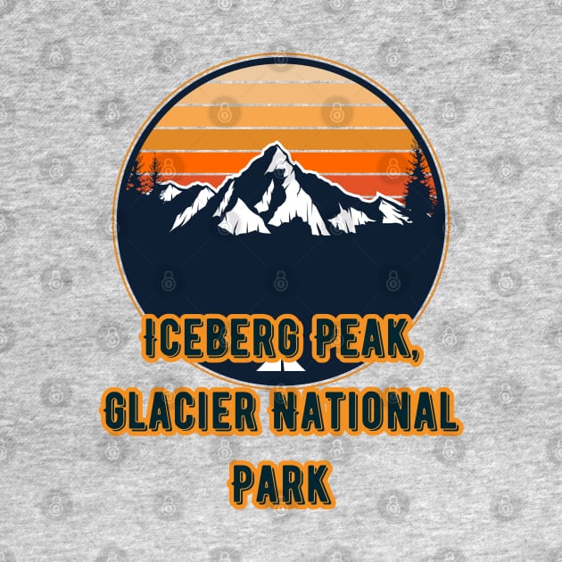 Iceberg Peak, Glacier National Park by Canada Cities